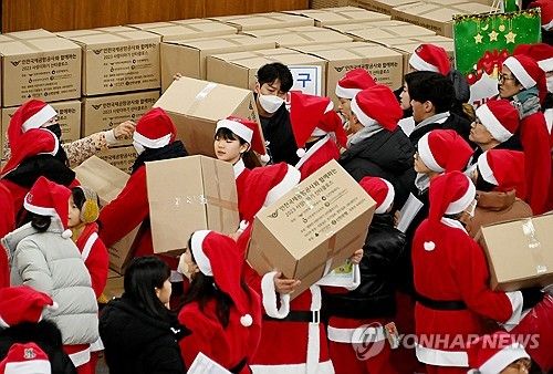 지난해 미추홀 산타클로스 축제