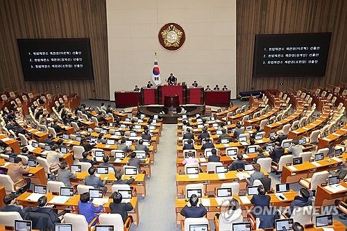 통과된 국회 헌법재판관 선출안