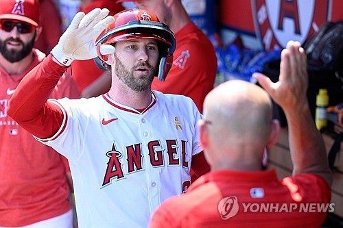 로스앤젤레스 에인절스 경기 모습. 