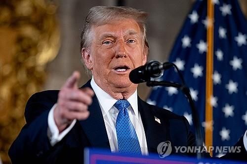 도널드 트럼프 미국 대통령 당선인