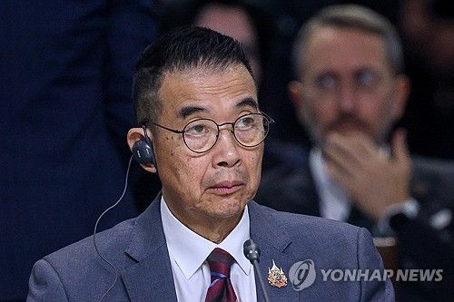 브릭스 정상회의에 참석한 태국 외교부 장관
