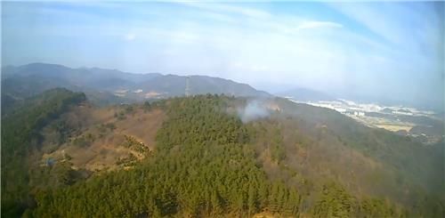 전남 순천시에서 산불