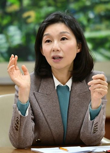 연합뉴스와 신년 인터뷰하는 최호정 서울시의회 의장