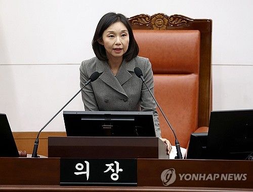 최호정 서울시의회 의장