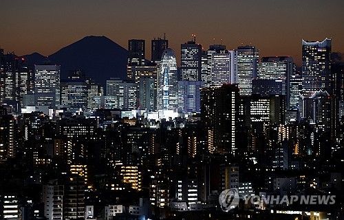 일본 도쿄 야경