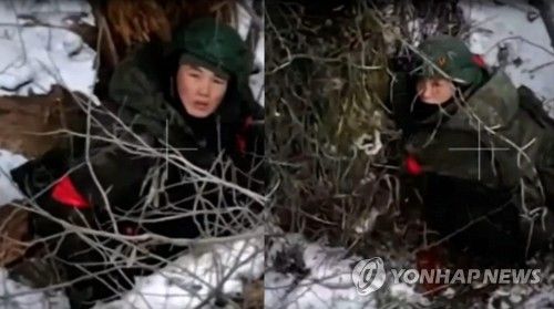 쿠르스크에 배치돼 드론에 맞서 싸우는 북한군 병사들