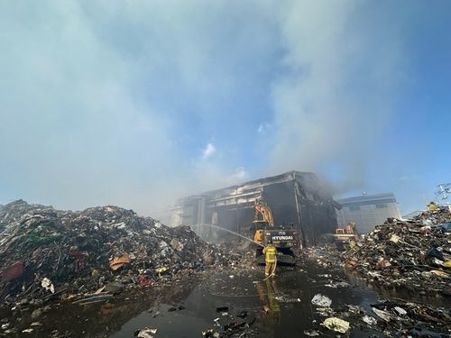 김해 자원순환시설 화재