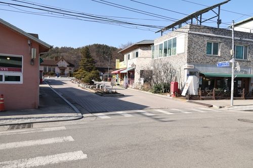 헷갈리는 화본역 진입로