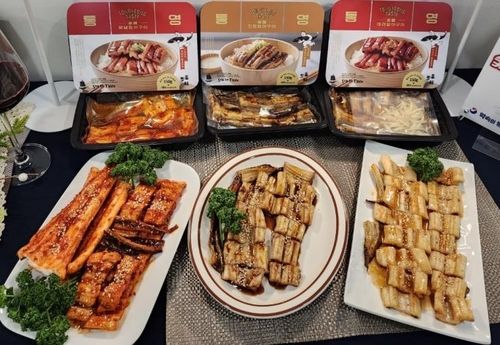 직화초벌구이 장어 제품 3종