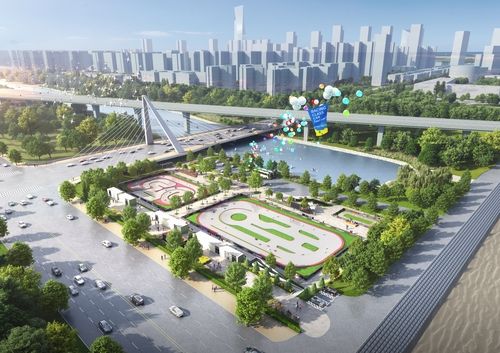 송도 달빛공원 무선조종(RC) 스포츠경기장 조감도