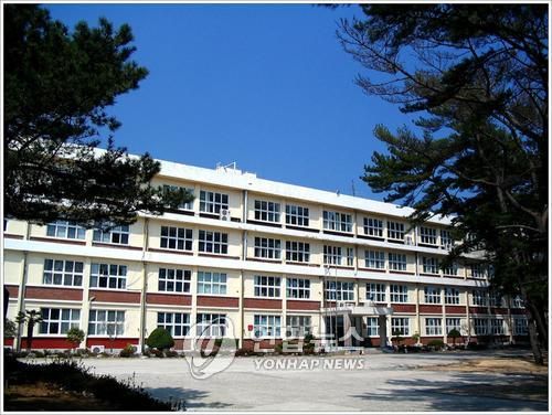 대왕암공원 내 옛 울산교육연수원 전경