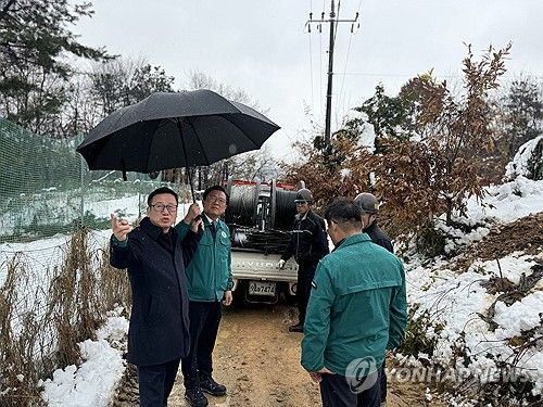 천안 폭설 피해 현장 점검