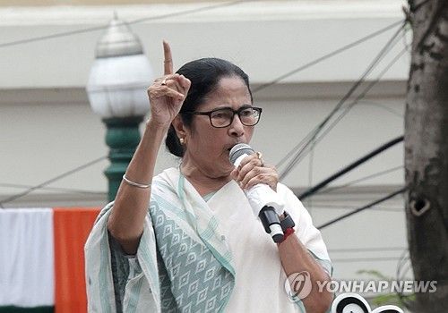 마마타 바네르지 인도 웨스트벵골 주총리