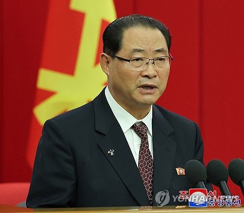 박태성 북한 신임 내각 총리