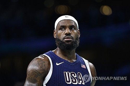 미국 대표팀에서 활약하던 제임스