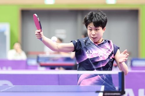 귀화 선수인 삼성생명의 주천희 경기 장면