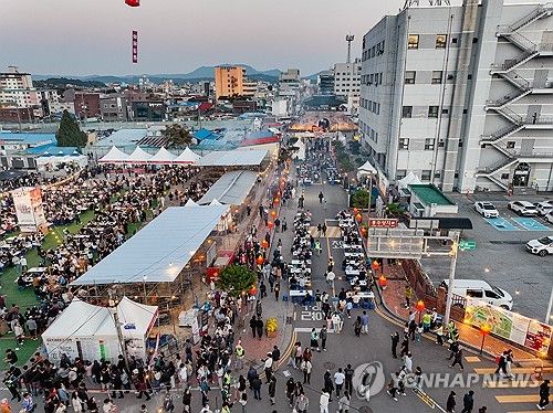 북적이는 홍성 바비큐 페스티벌