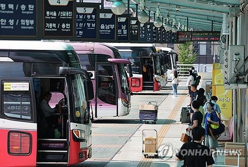 지방의 버스터미널 