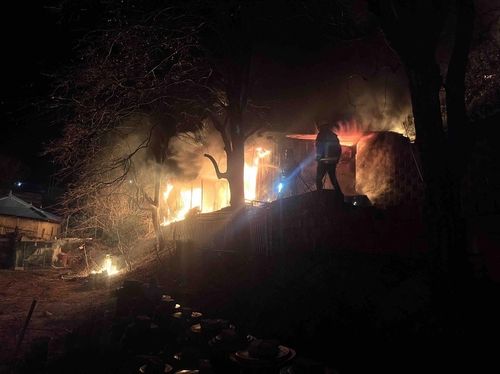 강릉 성산면 주택 화재