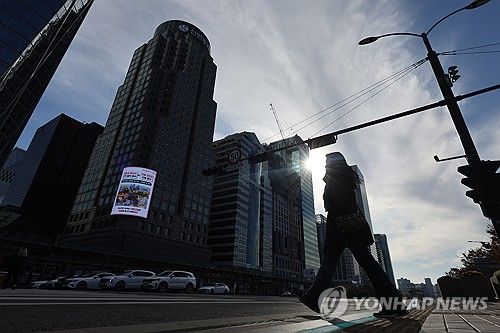 서울 여의도 증권가. 2024.11.17 hwayoung7@yna.co.kr [연합뉴스 자료사진]