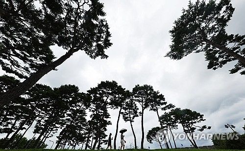 먹구름 가득한 하늘