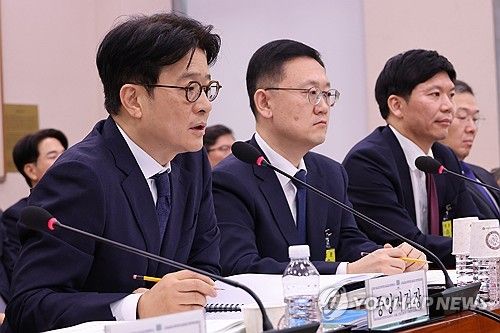 위원 질의에 답하는 이창수 서울중앙지검장