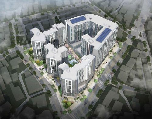 공항시장정비사업 조감도