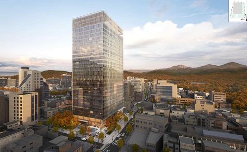 관수동 일대 도시정비형 재개발구역 제3지구 정비계획 조감도