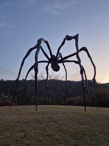루이스 부르주아의 거미조각 '엄마'[촬영 황희경]