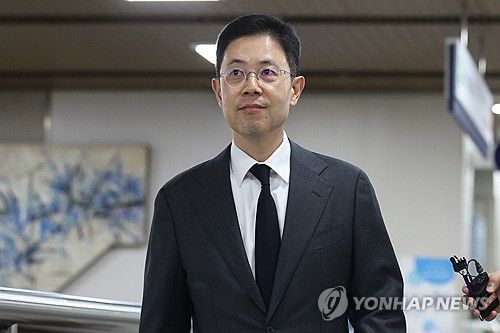 법정 향하는 손준성 검사