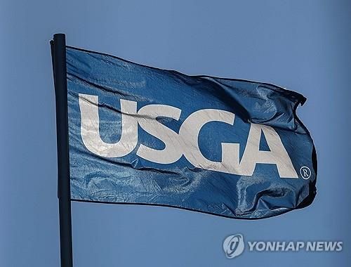 USGA 깃발.