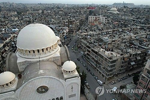 반군 장악한 시리아 알레포