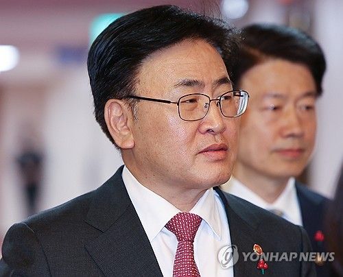 국무회의 참석하는 유상임 장관