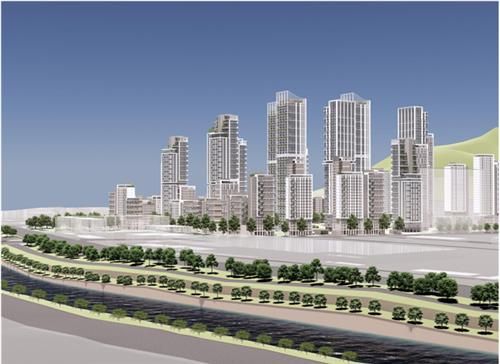 상계10단지 재건축 완성 후 투시도