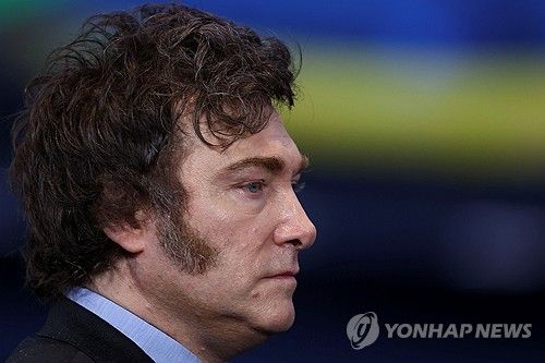 지난달 브라질에서 열린 G20 참석한 밀레이 대통령