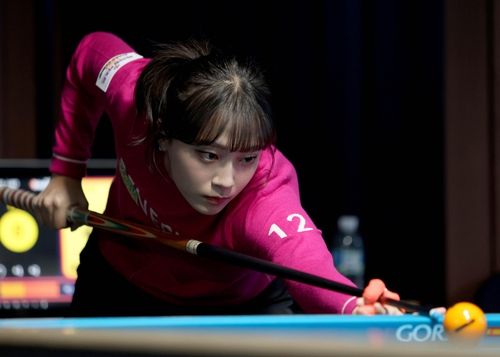 생애 첫 LPBA 4강에 진출한 정보윤