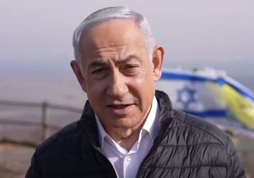 골란고원 찾은 네타냐후 이스라엘 총리