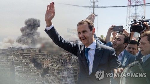 시리아 독재자 바샤르 알아사드 (CG)