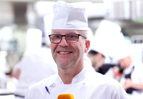 연합뉴스와 인터뷰하는 노벨상 연회 총괄셰프