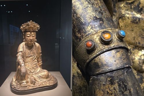 알록달록한 보석 팔찌 