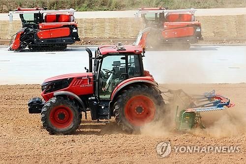 트랙터. [연합뉴스 자료사진]