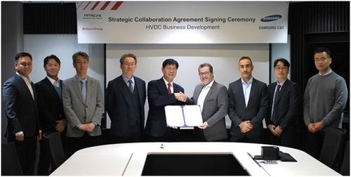 삼성물산, 히타치 에너지와 손잡고 해외 HVDC 시장 본격 공략