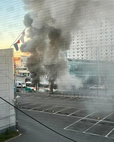 진주 버스 화재