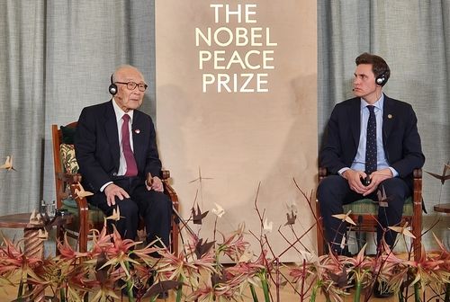 노벨평화상 기자회견