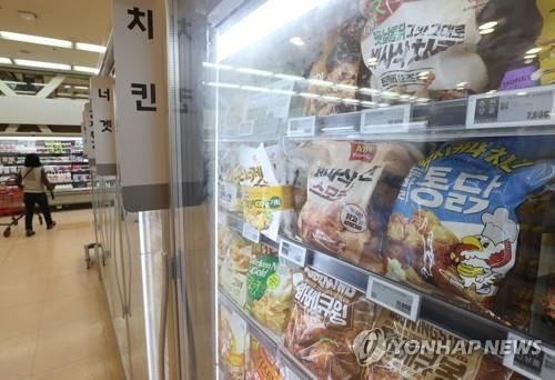 고물가에 냉동 치킨 수요 증가