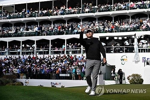 김시우 16번홀 버디 