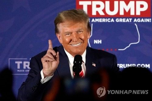 도널드 트럼프 전 미국 대통령