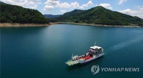 '내륙의 바다' 파로호.[화천군 제공·재판매 및 DB 금지] 