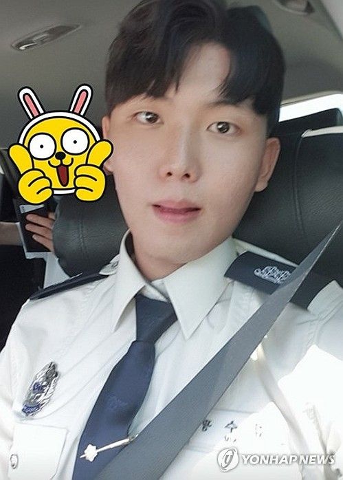 고(故) 김수광 소방장 생전 프로필 사진