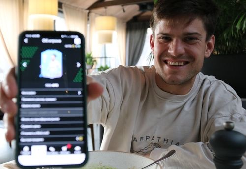 "손흥민 선수 좋아해요"